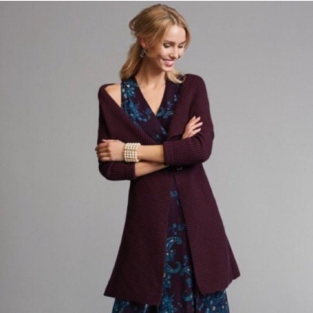 Cabi Sweater Coat EUC